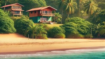 Imagen para la categoria Alquileres Vacacionales Junto a la Playa en Surf CR